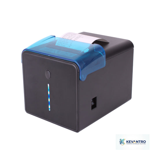 Kevantro KEVKPRNT-80D | 80mm Kitchen Thermal Receipt Printer | Flash LED & Loud Beeper | 300mm/s | USB LAN Serial | ESC/POS | Restaurant, Hospitality & EPOS Systems