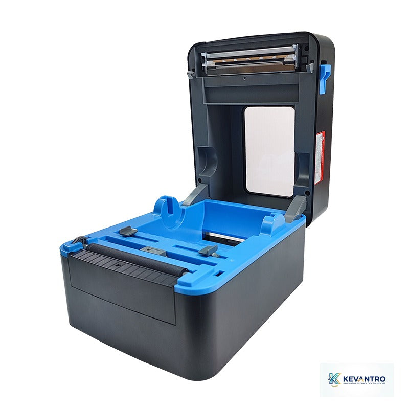 Kevantro KEVLBL-401DT | 4-Inch Thermal Label Printer | 152mm/s | USB Bluetooth WiFi LAN | Shipping Labels Barcodes | TSPL | Compatible with Amazon eBay Shopify Royal Mail