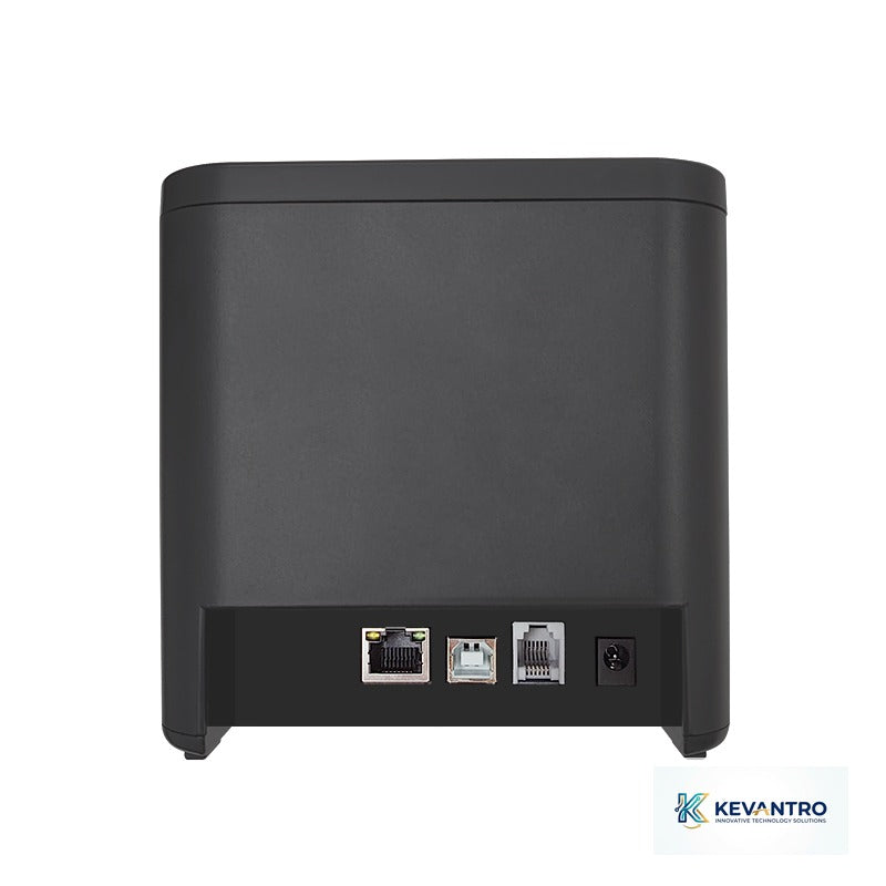 Kevantro KEVPRNT-812 | 80mm Thermal Receipt Printer with Auto Cutter | USB LAN Bluetooth WiFi | 230mm/s | ESC/POS