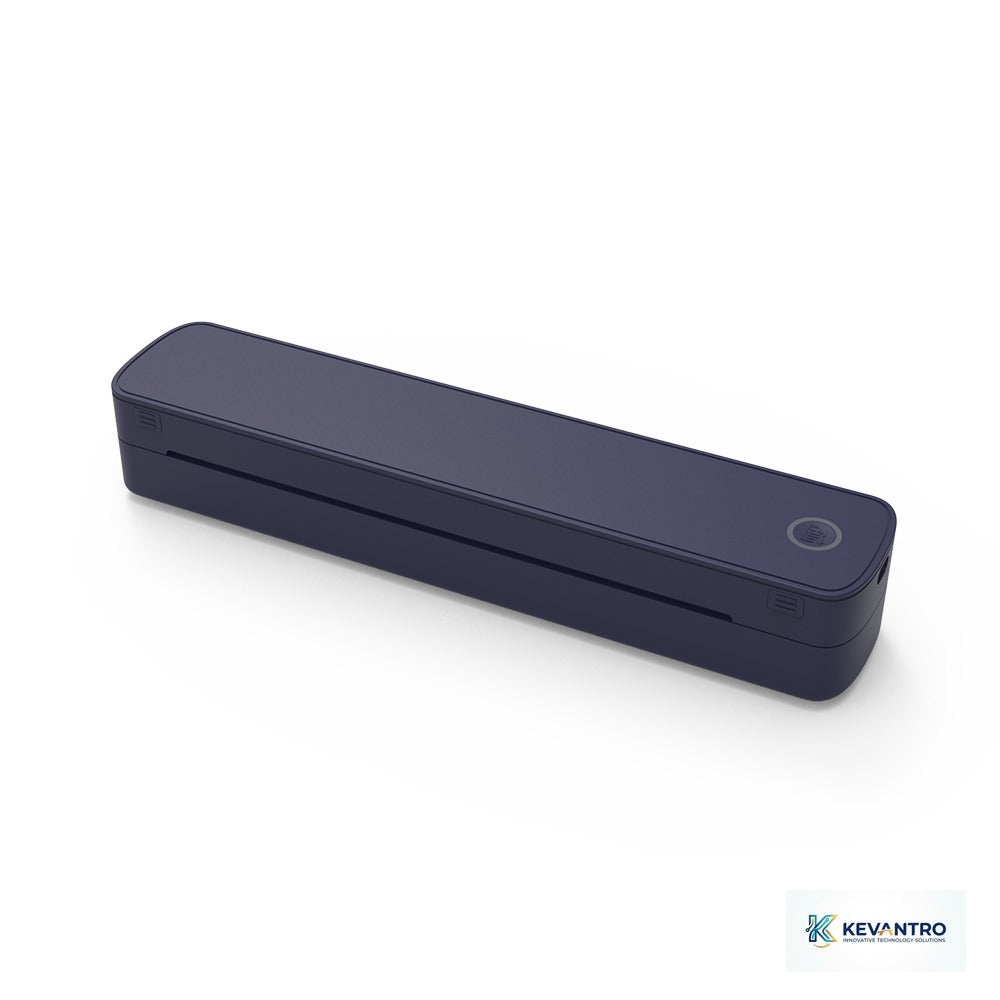 Kevantro KEVPRT-A4BT | A4 Portable Wireless Thermal Printer | Bluetooth | 2600mAh Battery | Ink-Free | Documents & Tattoo Transfer Stencils | iPhone Android Windows Mac