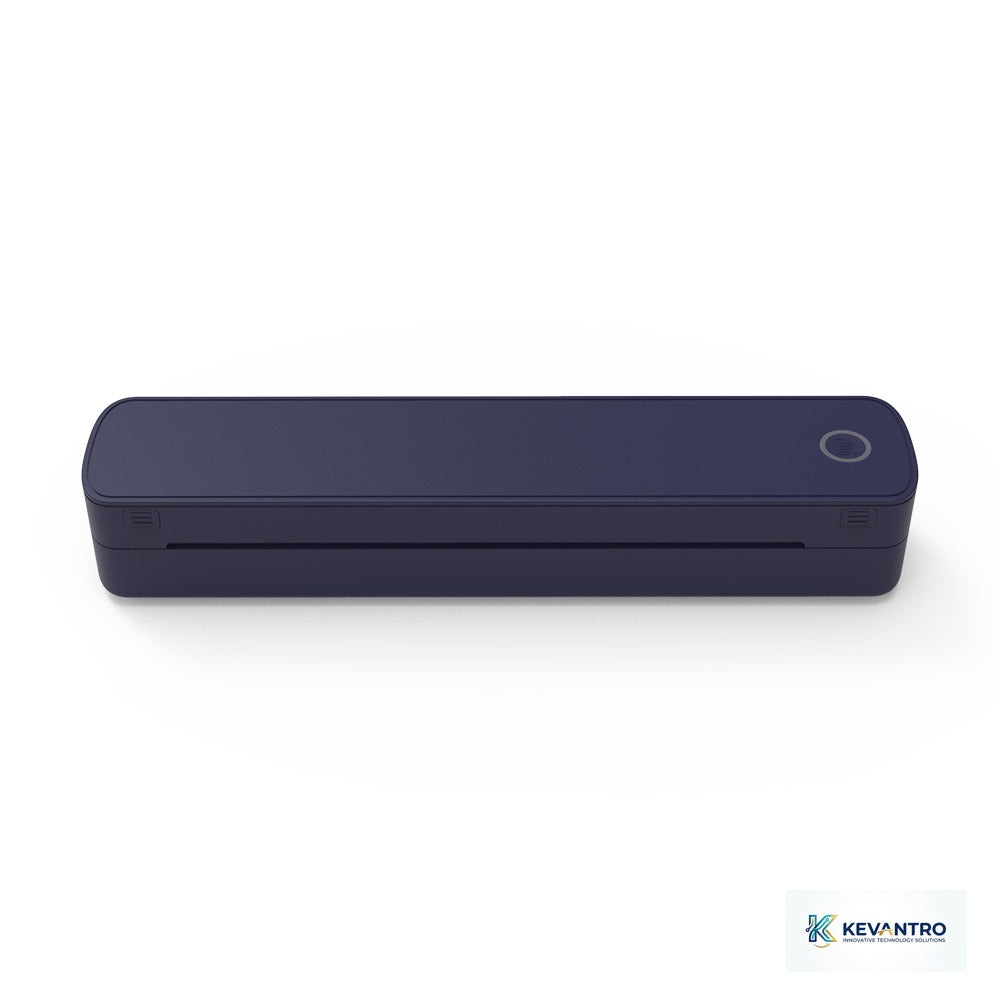 Kevantro KEVPRT-A4BT | A4 Portable Wireless Thermal Printer | Bluetooth | 2600mAh Battery | Ink-Free | Documents & Tattoo Transfer Stencils | iPhone Android Windows Mac